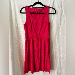 Pink Lace A-Line Dress by Elle